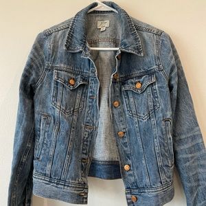 Perfect J Crew denim jacket